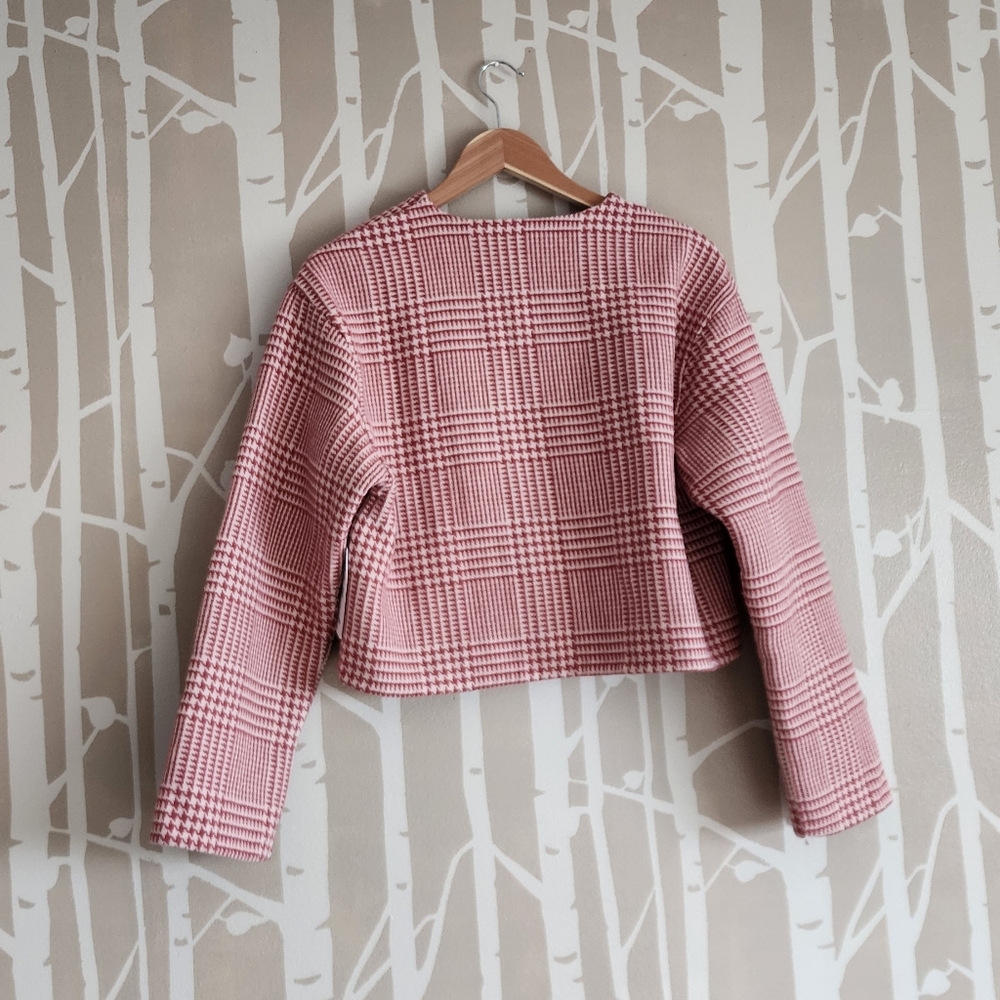 Splendid: Checkered/ Plaid Reversible Jacket - Picture 5 of 6